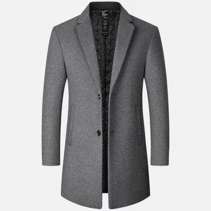 Drakey | Men’s Tailored Long Trench Coat