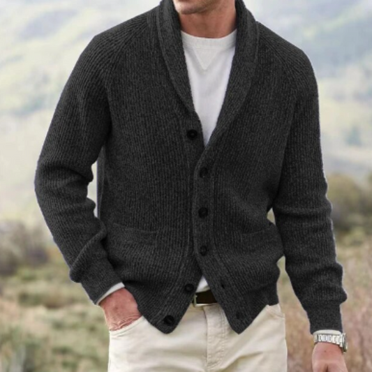Eldric | Men’s Vintage Wool V-Neck Vest