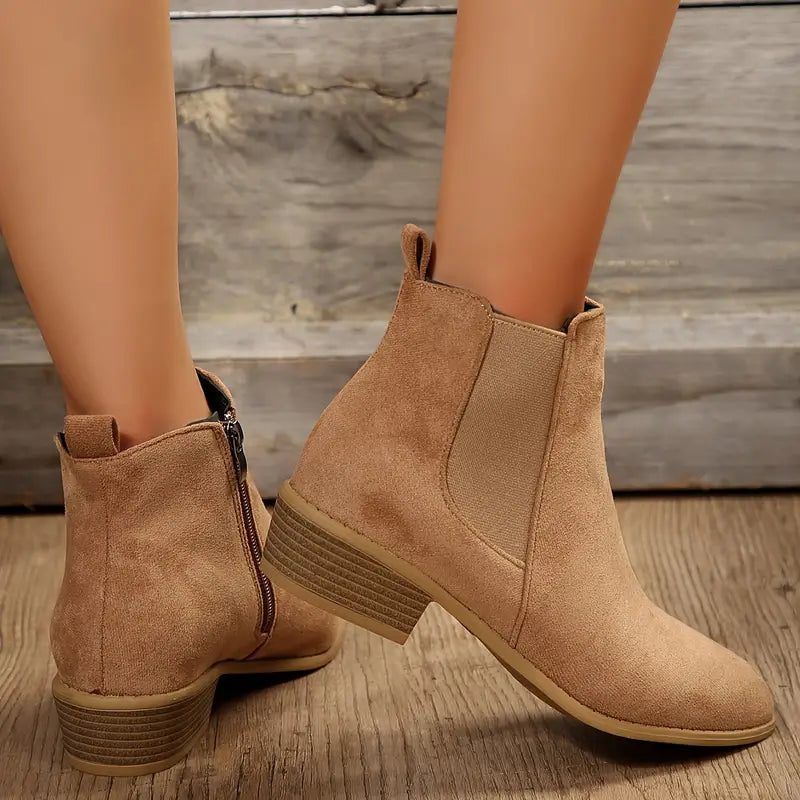 Eloisa | Women’s Anica Premium Suede Chelsea Boots