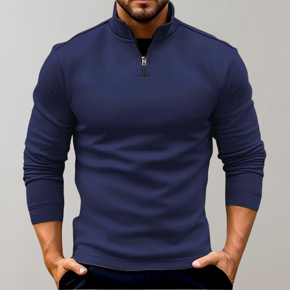 Erwan | Men’s Half Zip Lightweight Sweater