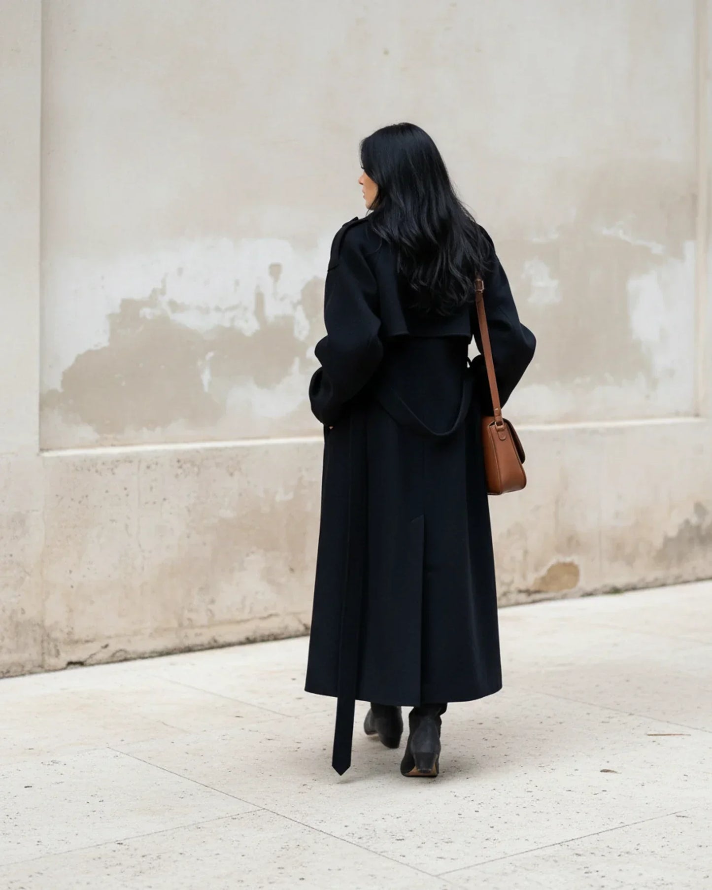 Eurinace | Women’s Double-Breasted Belted Trench Coat