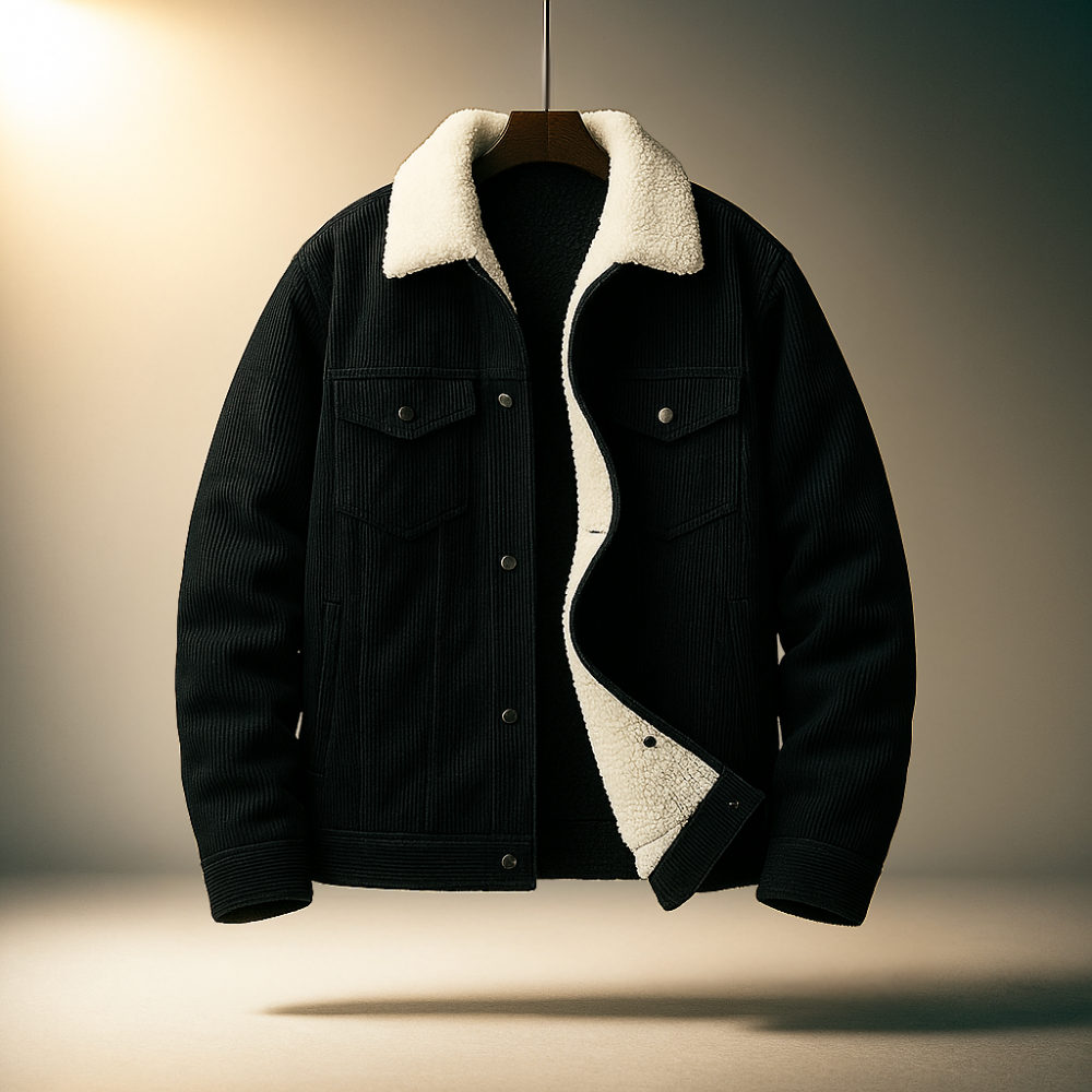 Gadiel | Men’s Corduroy Fleece-Lined Jacket