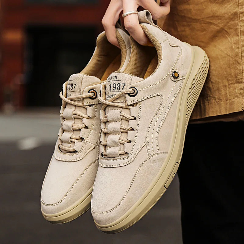 Garett | Men’s Suede Casual Sneakers