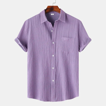 Genaro | Men’s Summer Linen-Cotton Shirt