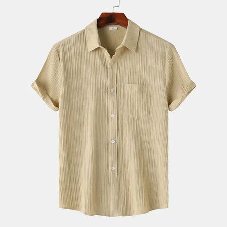 Genaro | Men’s Summer Linen-Cotton Shirt