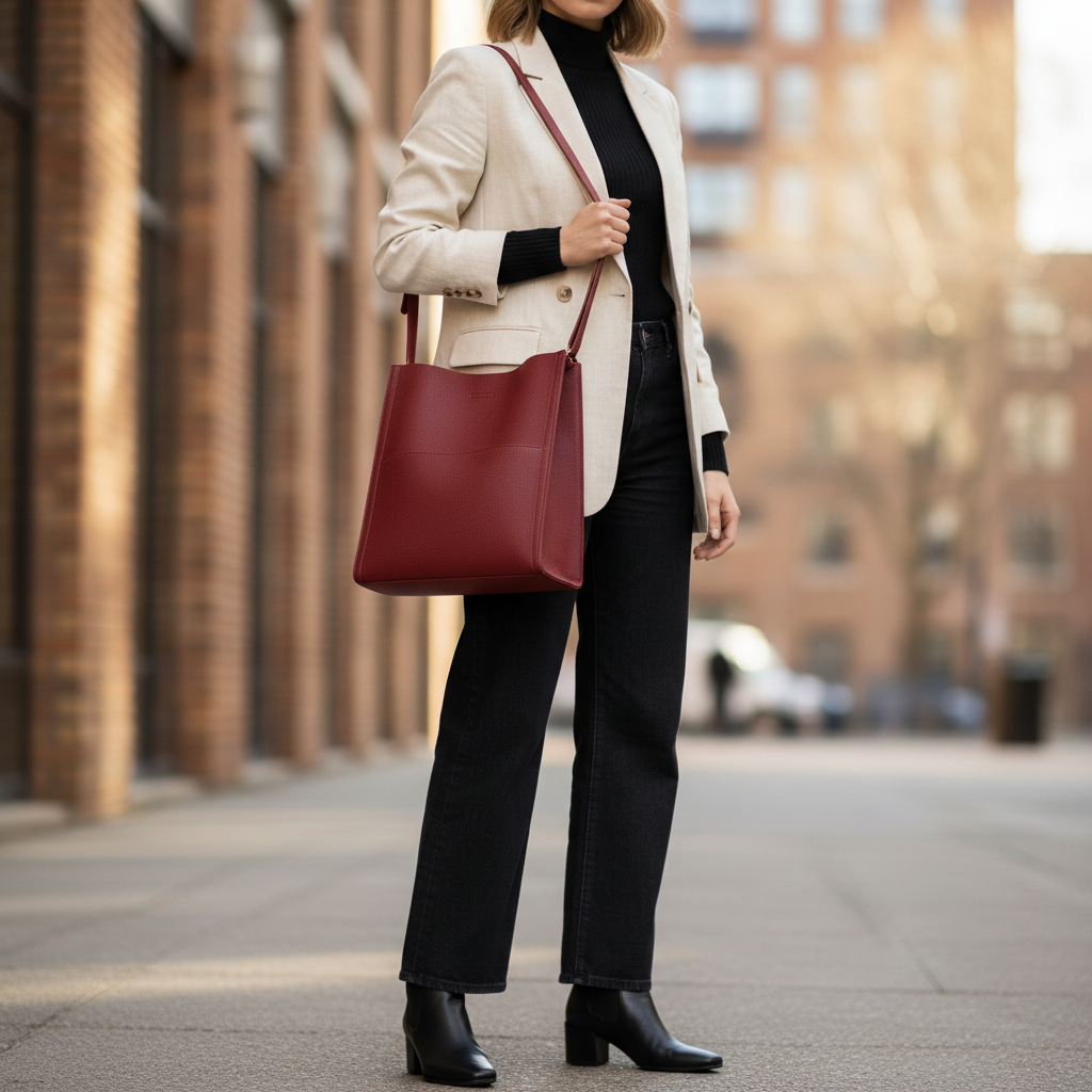 Mariah | Genuine Leather Shoulder Bag for Women