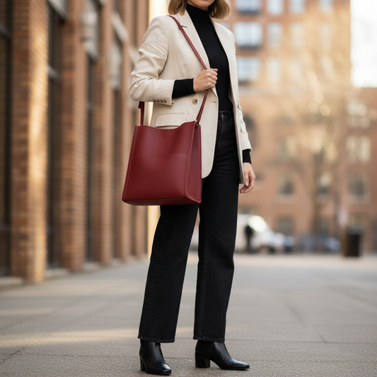 Mariah | Genuine Leather Shoulder Bag for Women