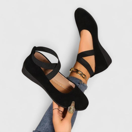 Gracelyn | Women’s Orthopedic Mary Jane Wedge Shoes