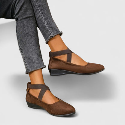 Gracelyn | Women’s Orthopedic Mary Jane Wedge Shoes