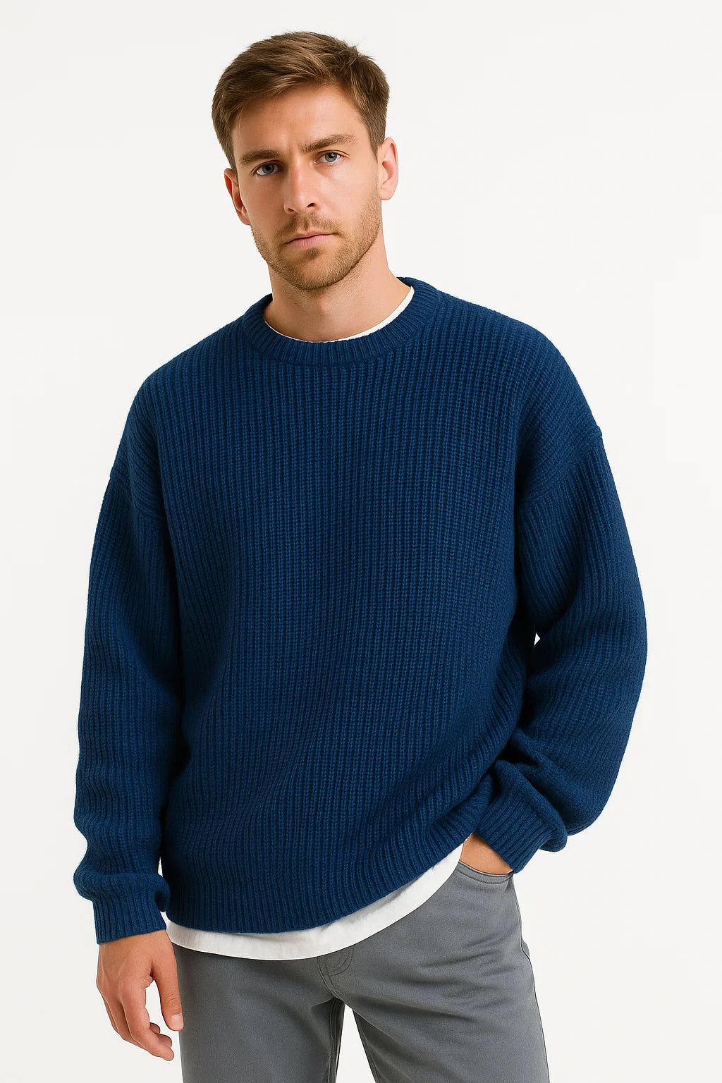 Haleya | Men’s Oversized Knitted Sweater