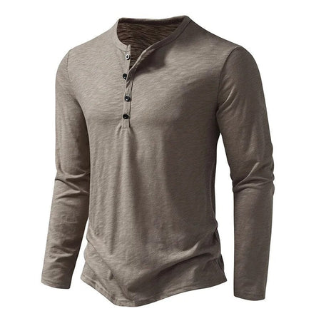 Henley | Men’s Cotton Henley Shirt