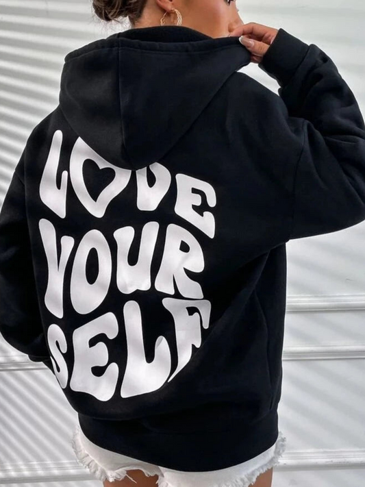 Hermione | Women’s Love Yourself Oversized Hoodie