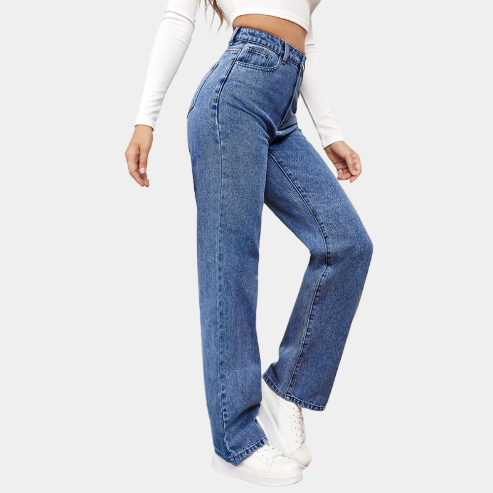 Jase | Women’s High-Waisted Straight Leg Jeans