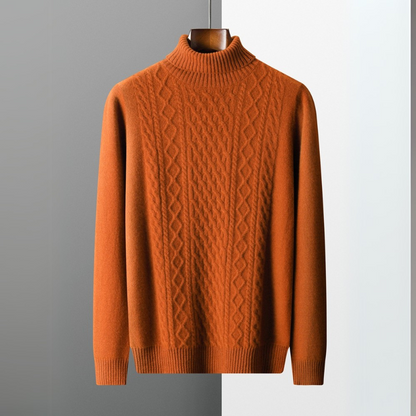 Jayman | Men’s Radcliffe Merino Wool Turtleneck