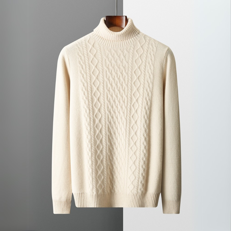 Jayman | Men’s Radcliffe Merino Wool Turtleneck
