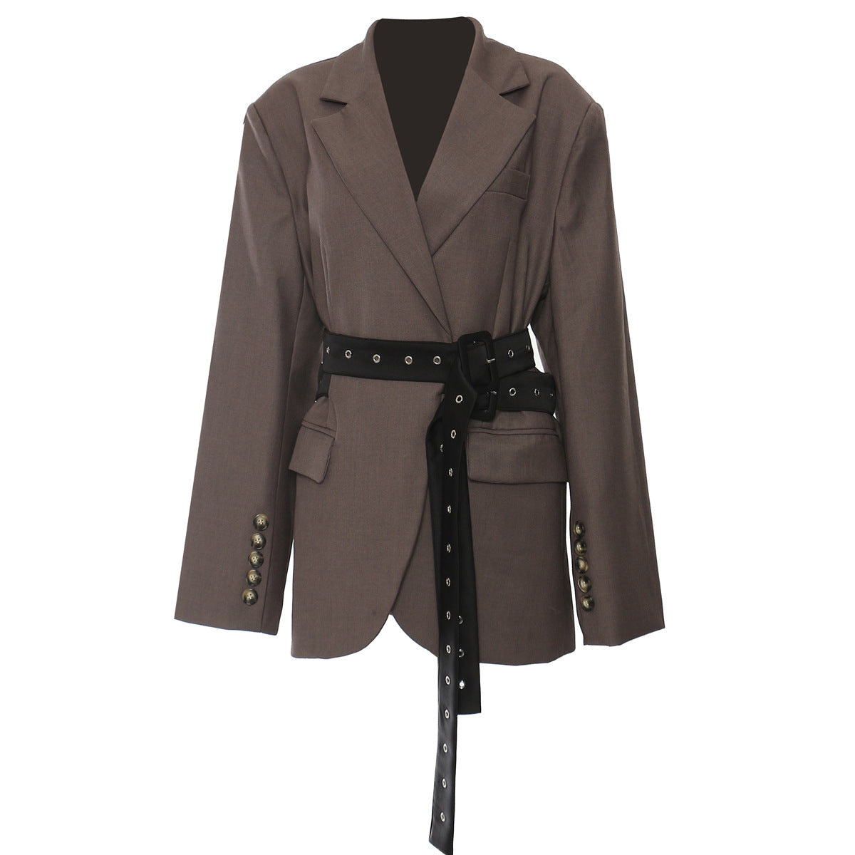 Jettie | Women’s Tailored Belted Blazer Jacket