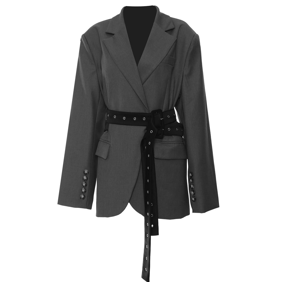 Jettie | Women’s Tailored Belted Blazer Jacket