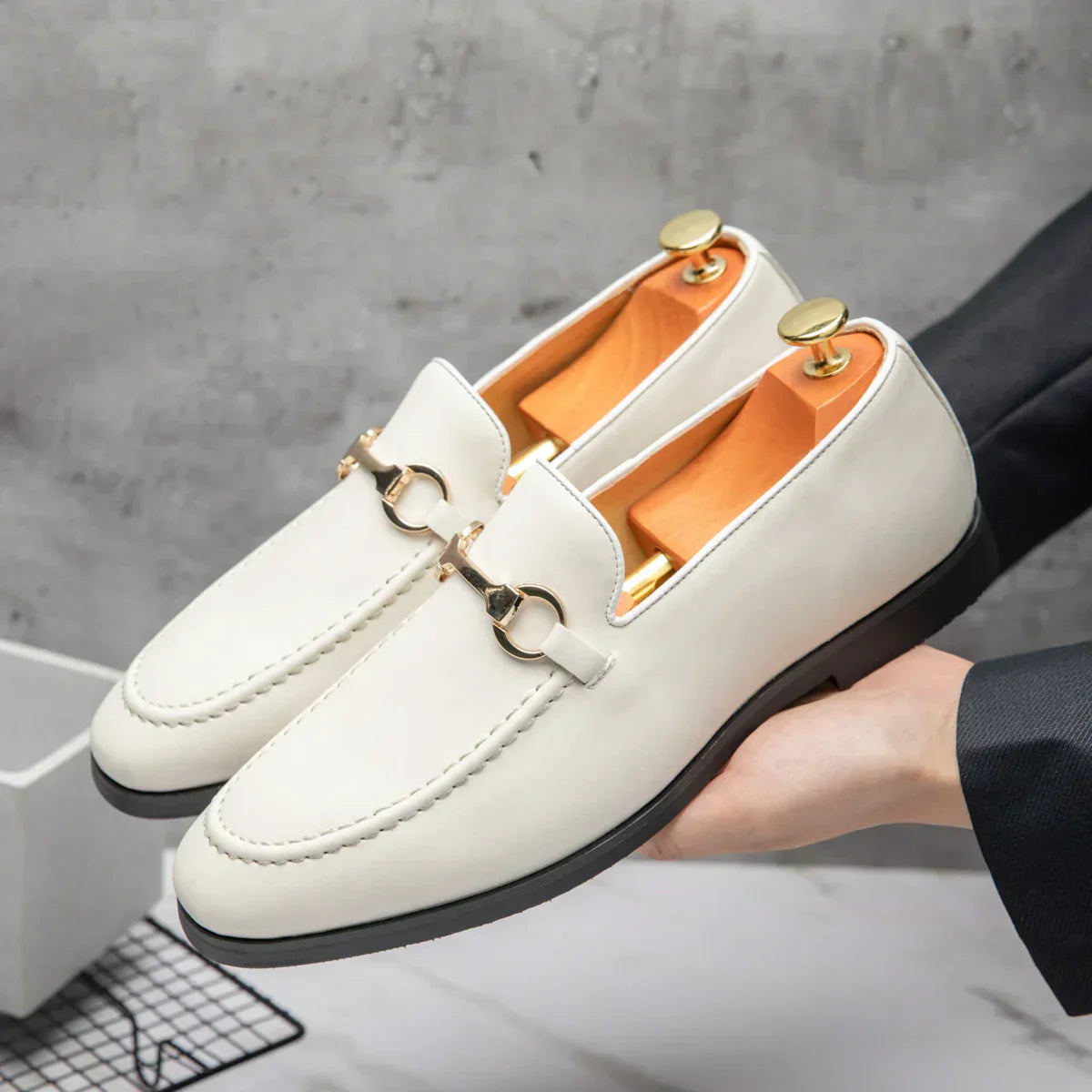 Jonie | Men’s Genuine Leather Dress Loafers