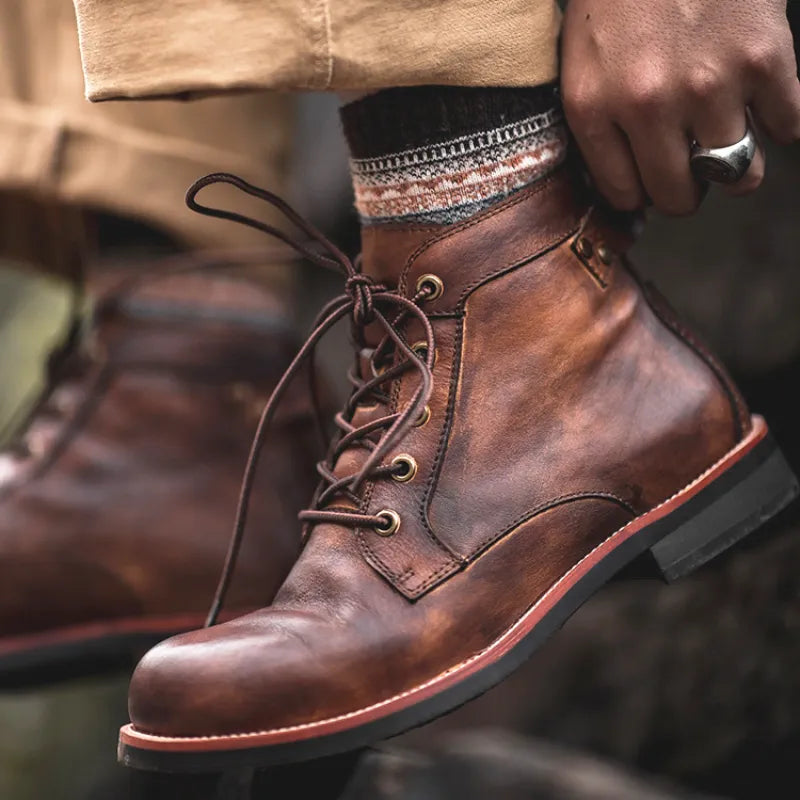 Judd | Men’s Classic Leather Lace-Up Boots