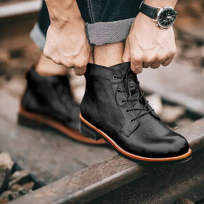 Judd | Men’s Classic Leather Lace-Up Boots