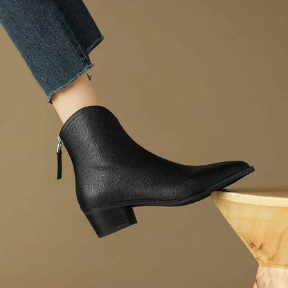 Kayleah | Women’s Premium Leather Ankle Boots
