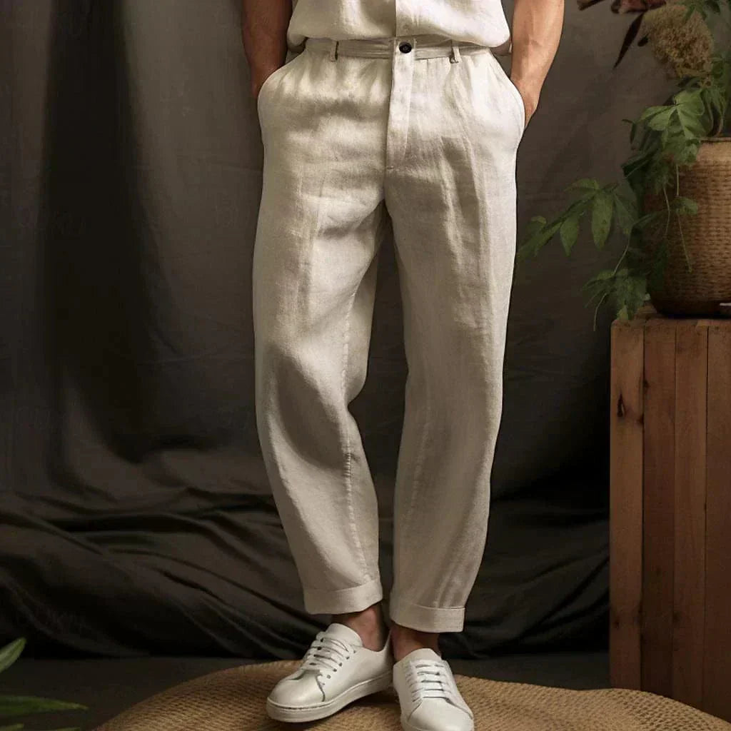 Lennox | Men’s Casual Linen Pants