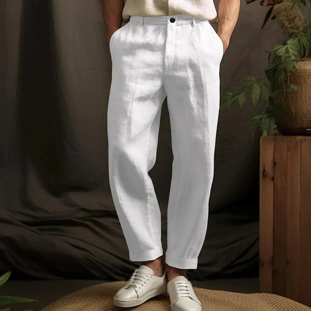 Lennox | Men’s Casual Linen Pants