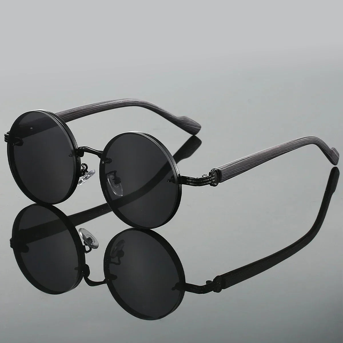 Limo | Men’s Retro Circular Gradient Sunglasses