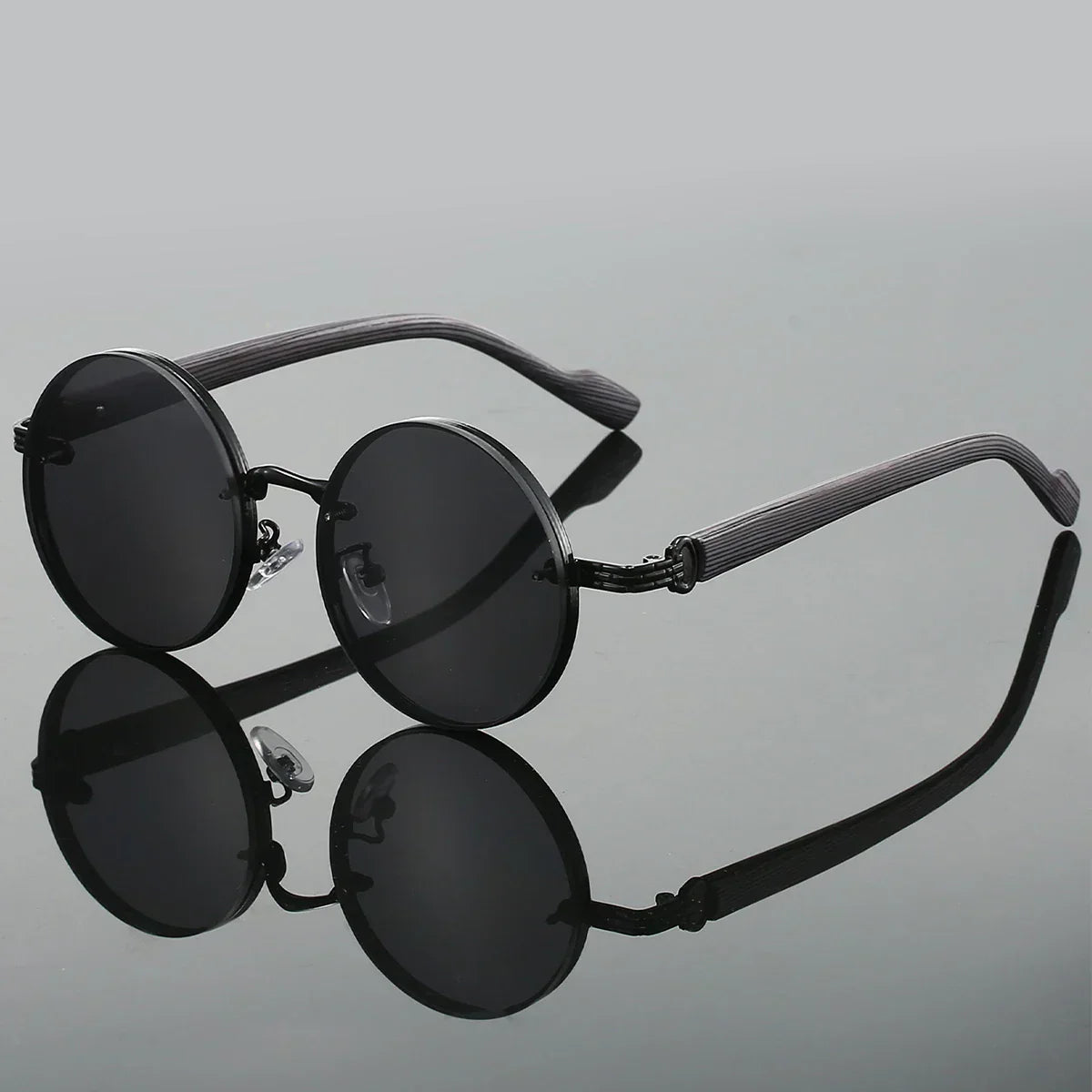 Limo | Men’s Retro Circular Gradient Sunglasses