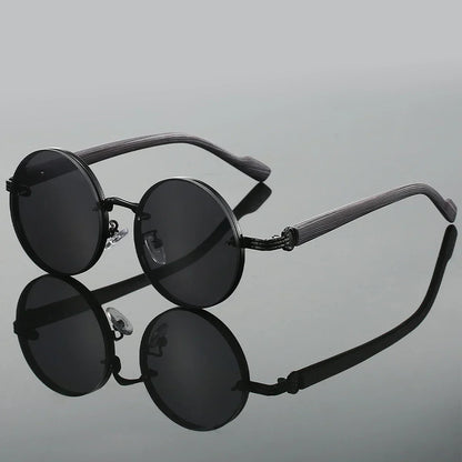 Limo | Men’s Retro Circular Gradient Sunglasses