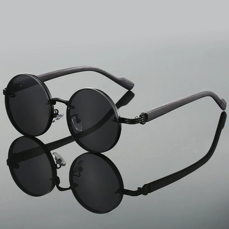 Limo | Men’s Retro Circular Gradient Sunglasses