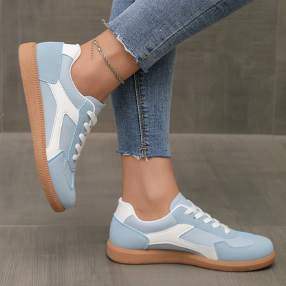 Lindy | Women’s Vintage Leather Gum Sole Sneakers
