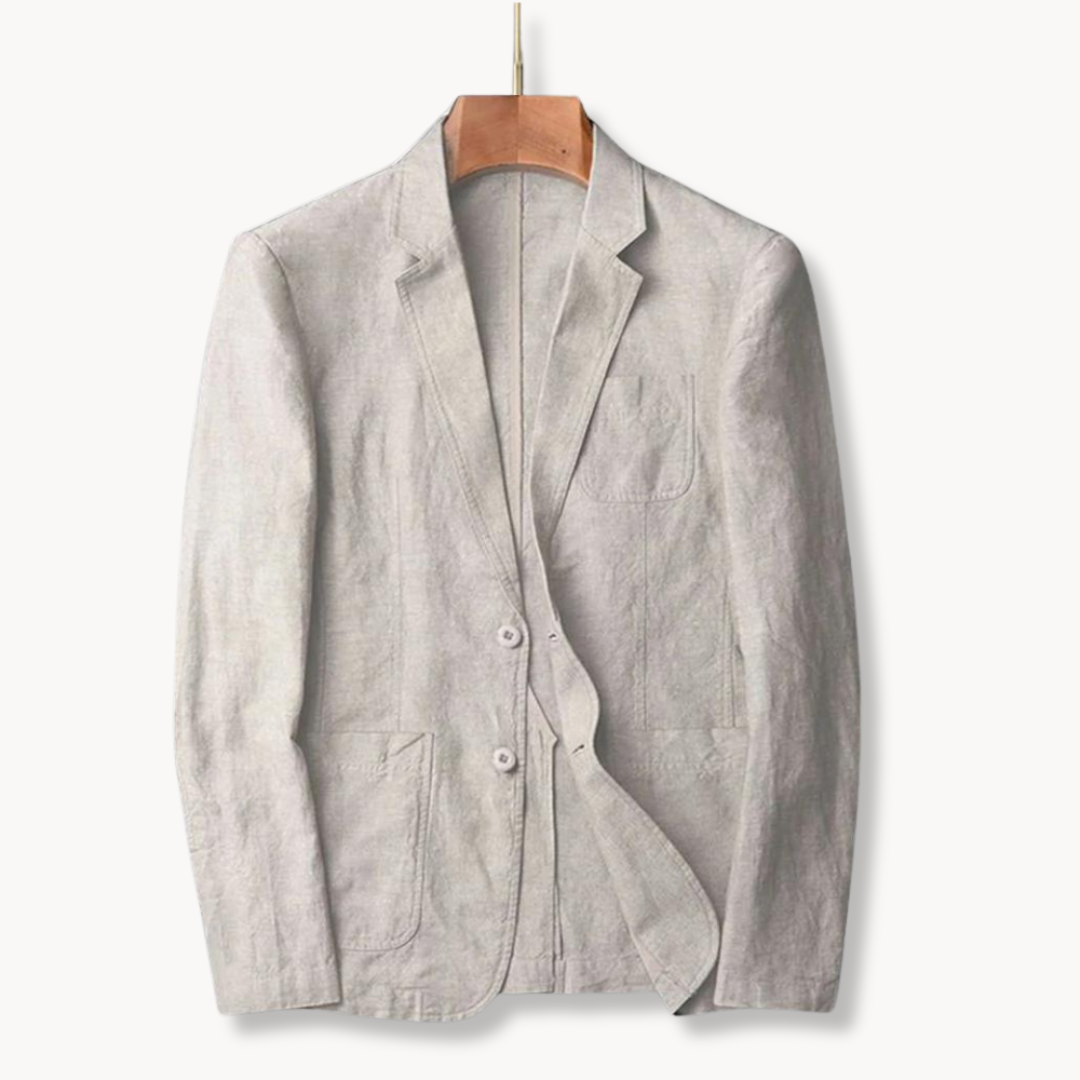 Lioro | Men’s Lightweight Linen Blend Blazer
