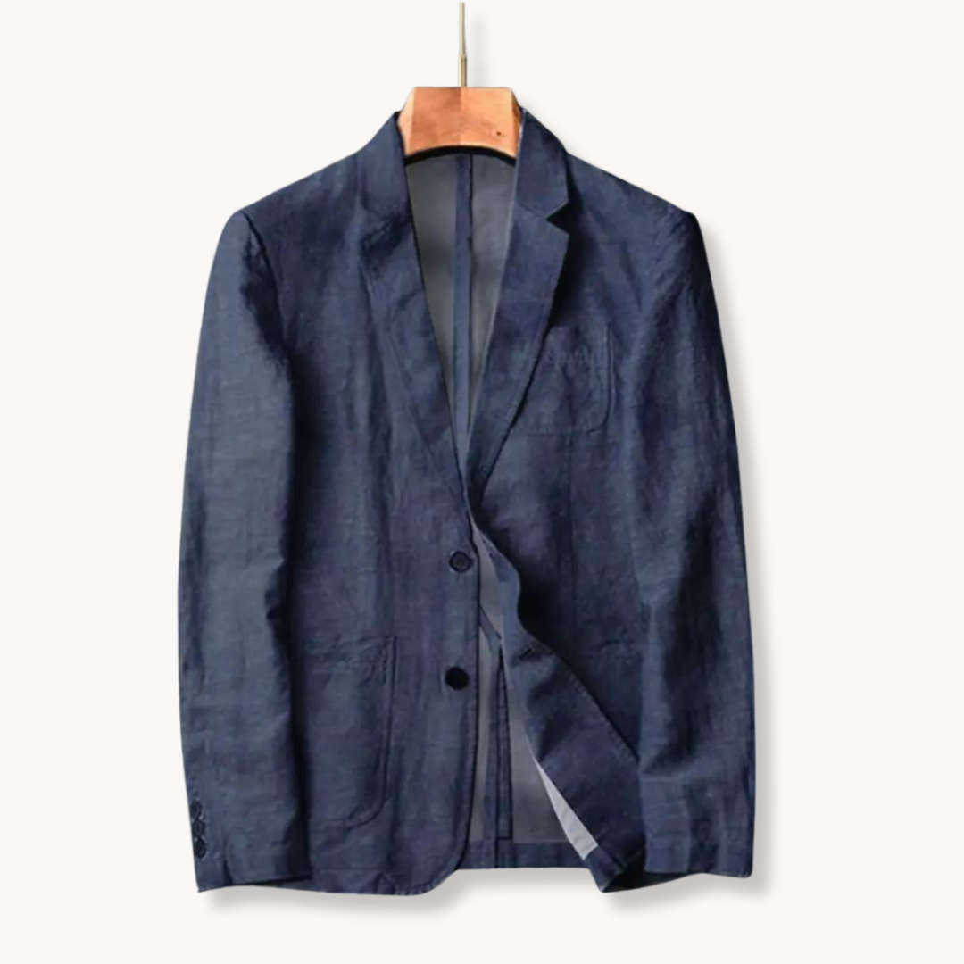 Lioro | Men’s Lightweight Linen Blend Blazer