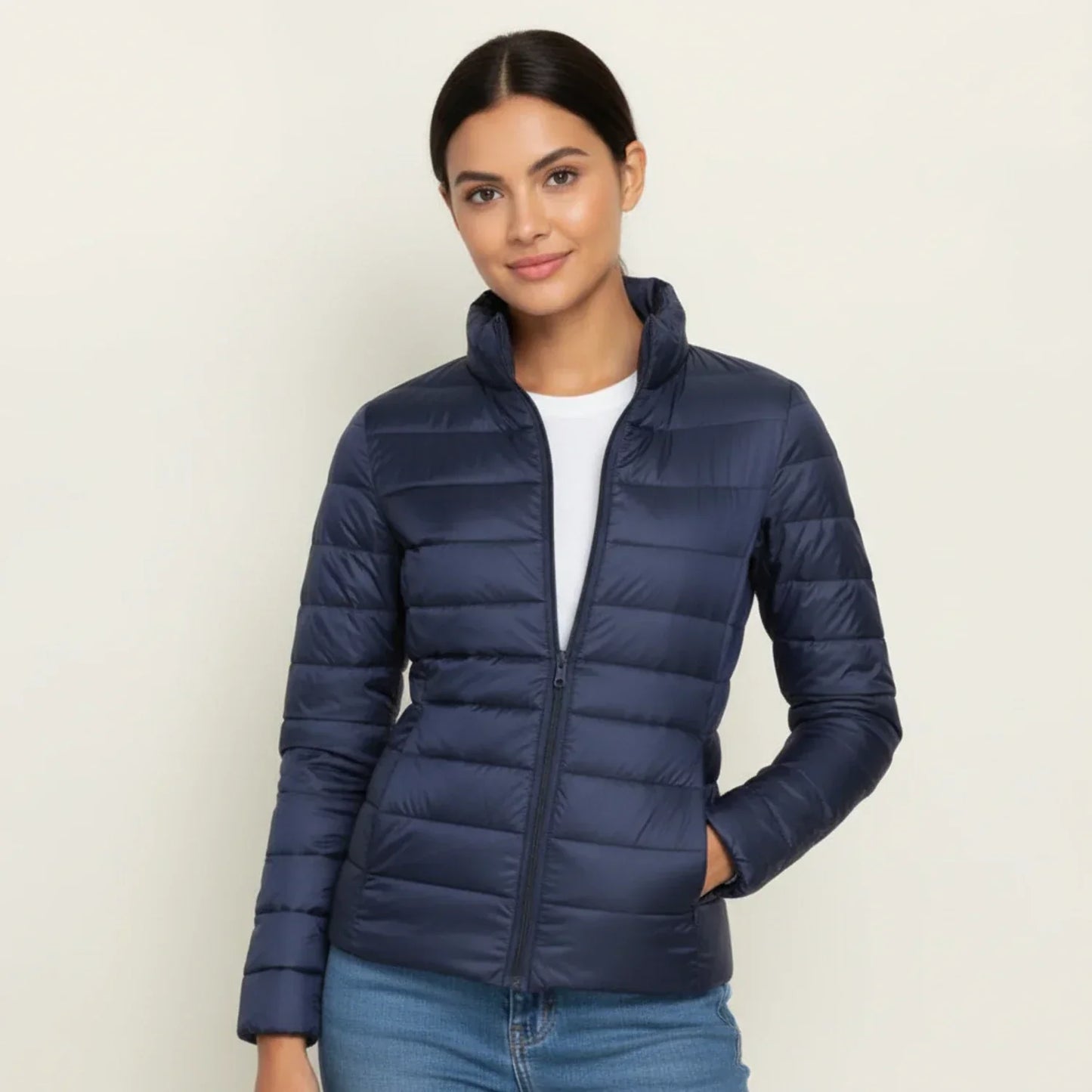 Lunessa | Women’s Lightweight Quilted Slim Fit Puffer Jacket