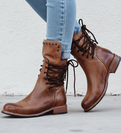 Lynera | Women’s Orthopedic Lace-Up Boots