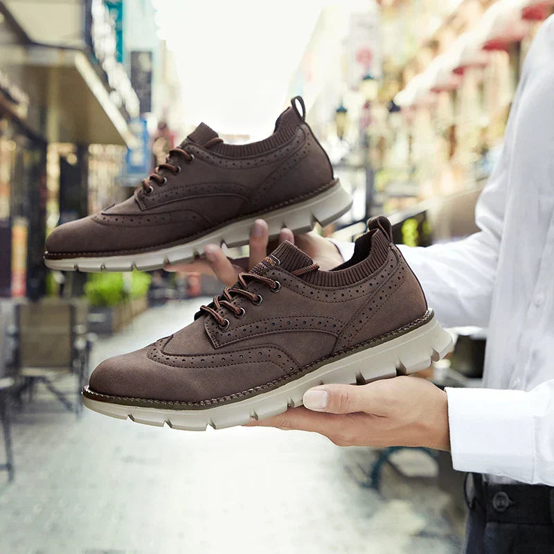 Mav | Men’s Premium Suede Casual Sneakers