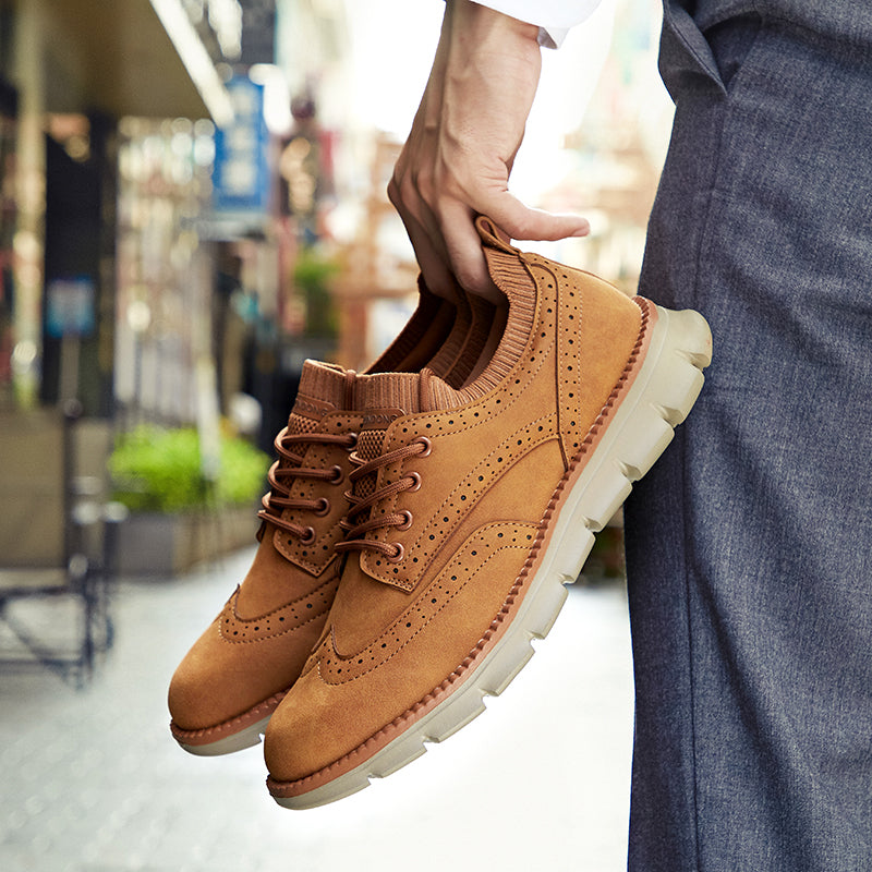 Mav | Men’s Premium Suede Casual Sneakers