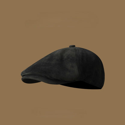 Devon | Men’s Premium Suede Newsboy Cap