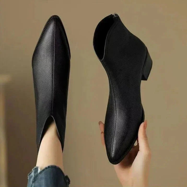 Kayleah | Women’s Premium Leather Ankle Boots