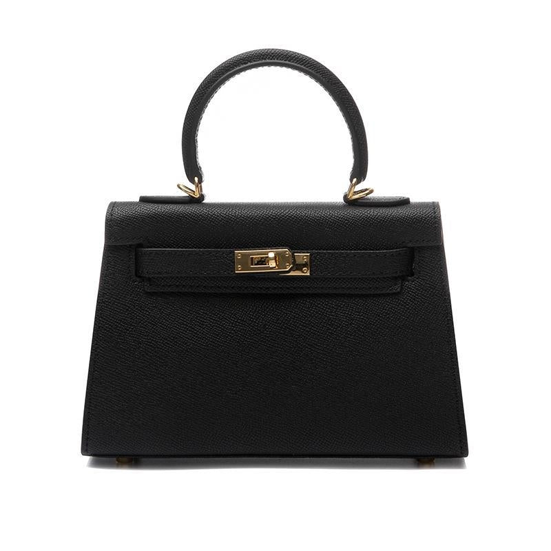 Marcie | Women’s Structured Leather Top Handle Handbag