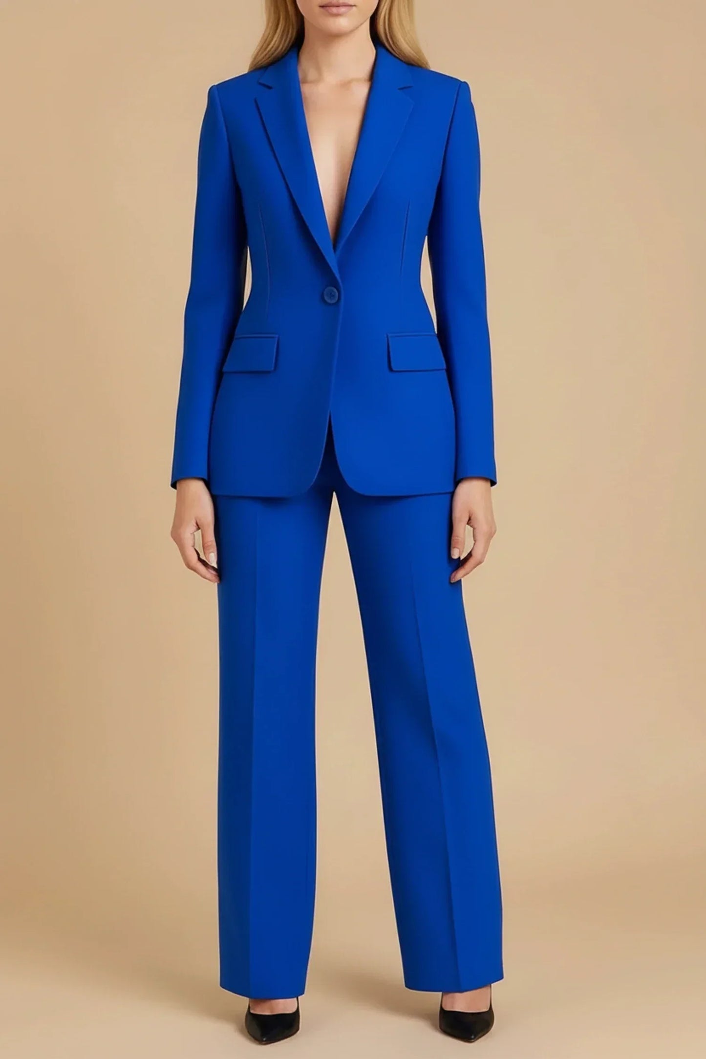 Marife | Women’s Wide-Leg Blazer Suit Set