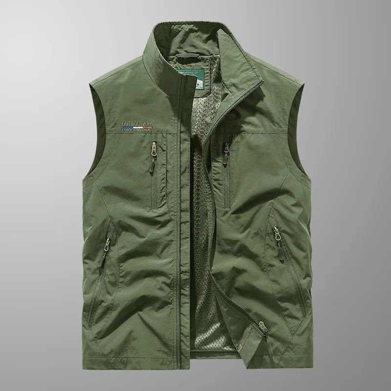 Tyro | Men’s Breathable Cargo Bodywarmer Vest