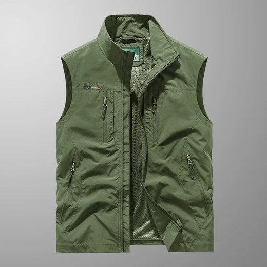 Tyro | Men’s Breathable Cargo Bodywarmer Vest