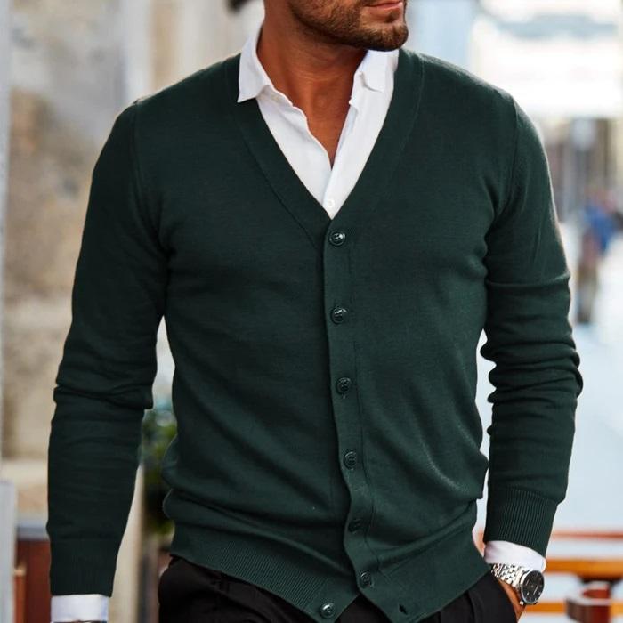 Stefan | Men’s Casual Knit Cardigan