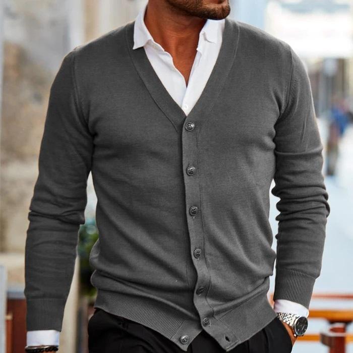 Stefan | Men’s Casual Knit Cardigan