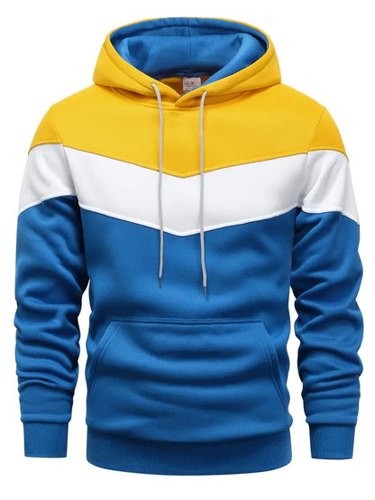 Trevor | Men’s Color Block Graphic Hoodie