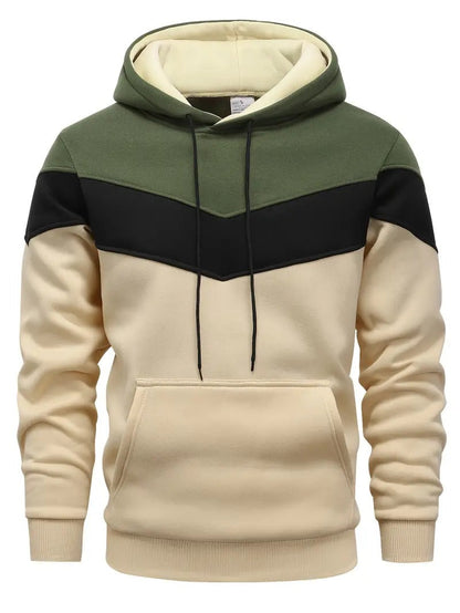 Trevor | Men’s Color Block Graphic Hoodie