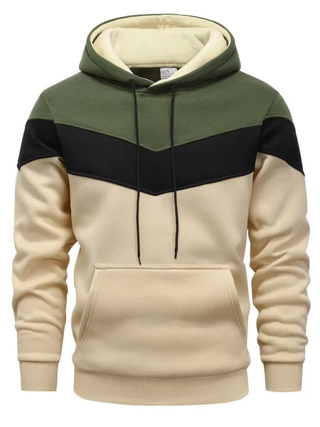 Trevor | Men’s Color Block Graphic Hoodie