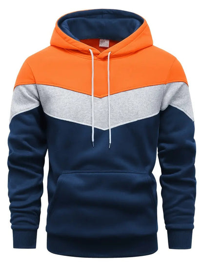Trevor | Men’s Color Block Graphic Hoodie